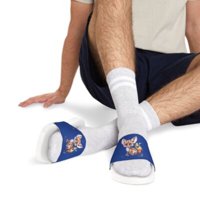 Blue Men's Removable-Strap Sandals - Image 2