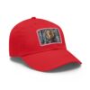 Stylish Dad Hat with Leather Patch - Trendy Bear Design - Image 18