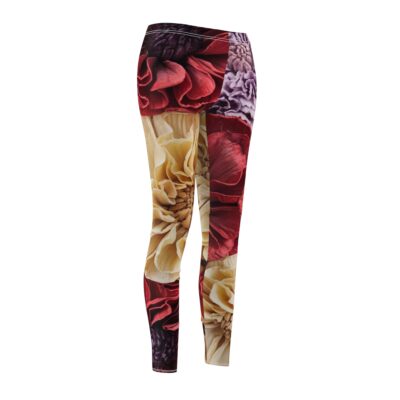 Floral Print Women's Casual Leggings - Trendy and Comfortable Activewear - Image 3