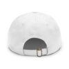 Stylish Dad Hat with Leather Patch - Trendy Bear Design - Image 23