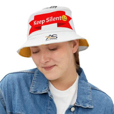 Keep Silent Bucket Hat - Image 8