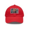 Stylish Dad Hat with Leather Patch - Trendy Bear Design - Image 17