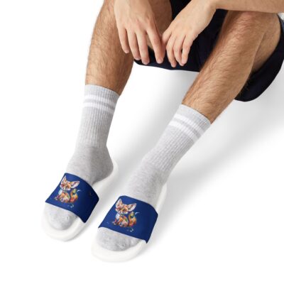 Blue Men's Removable-Strap Sandals - Image 6