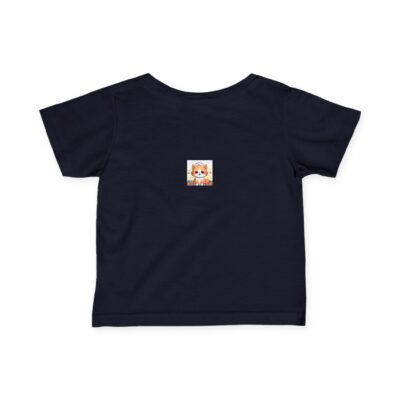 Cute Cartoon Cat Infant Tee - Playful Yellow Jersey Shirt for Kids - Image 11